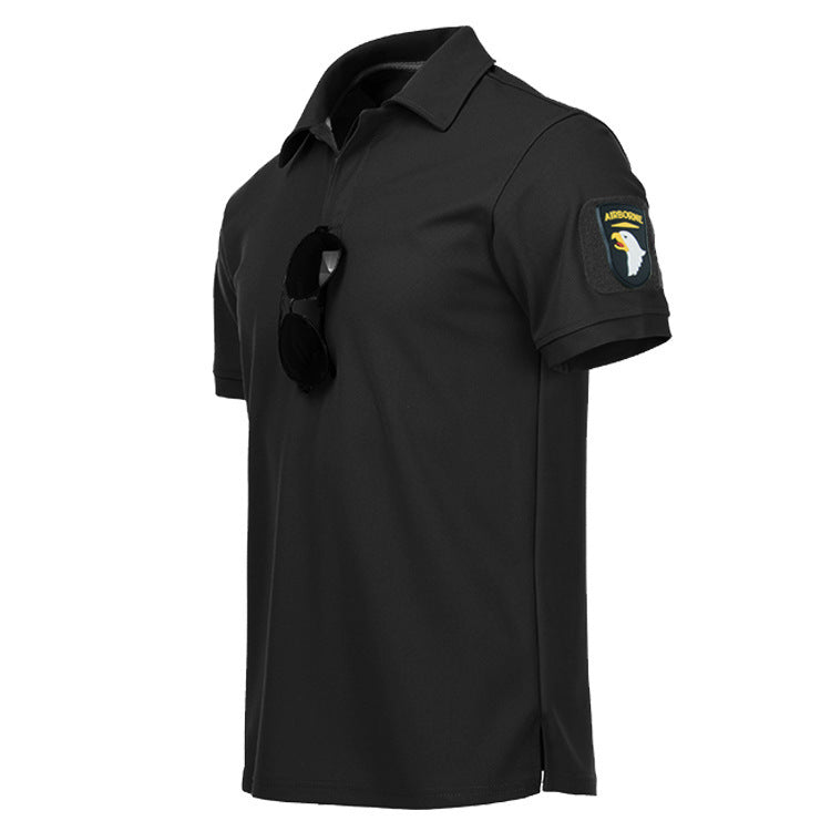 Men’s short-sleeve polo shirt with classic collar