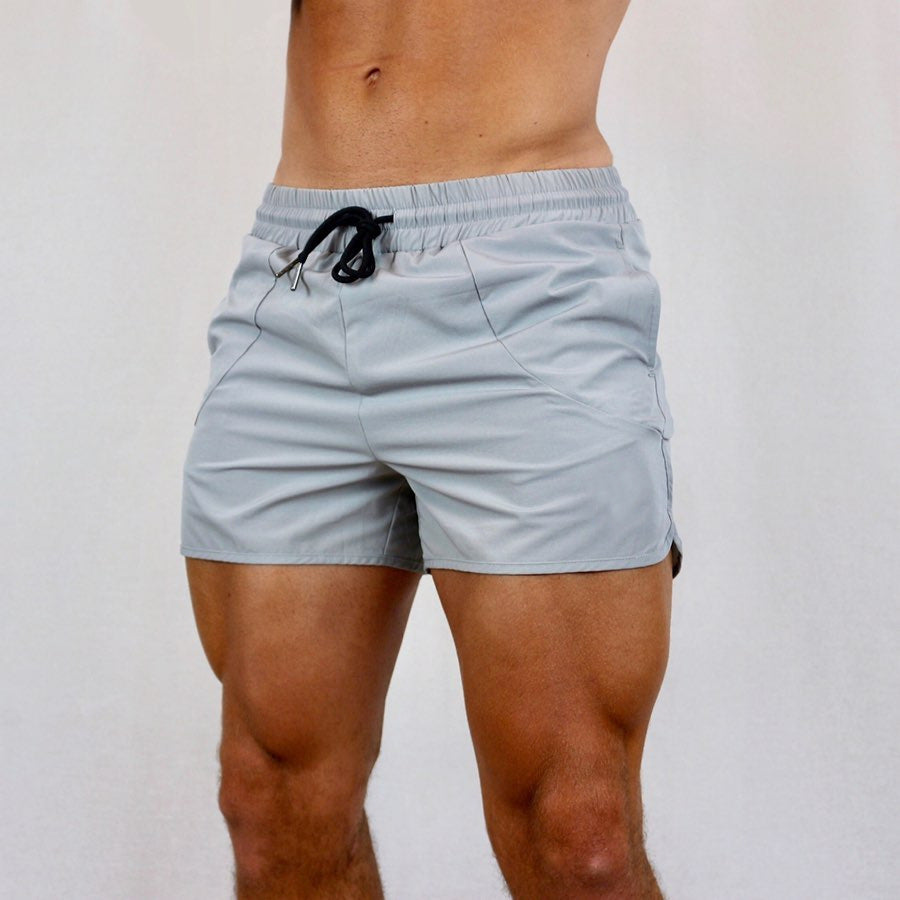 Men’s elastic waist shorts made from stretch fabric
