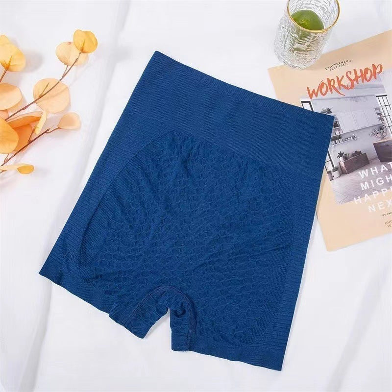 Women’s seamless high-waist ribbed shorts