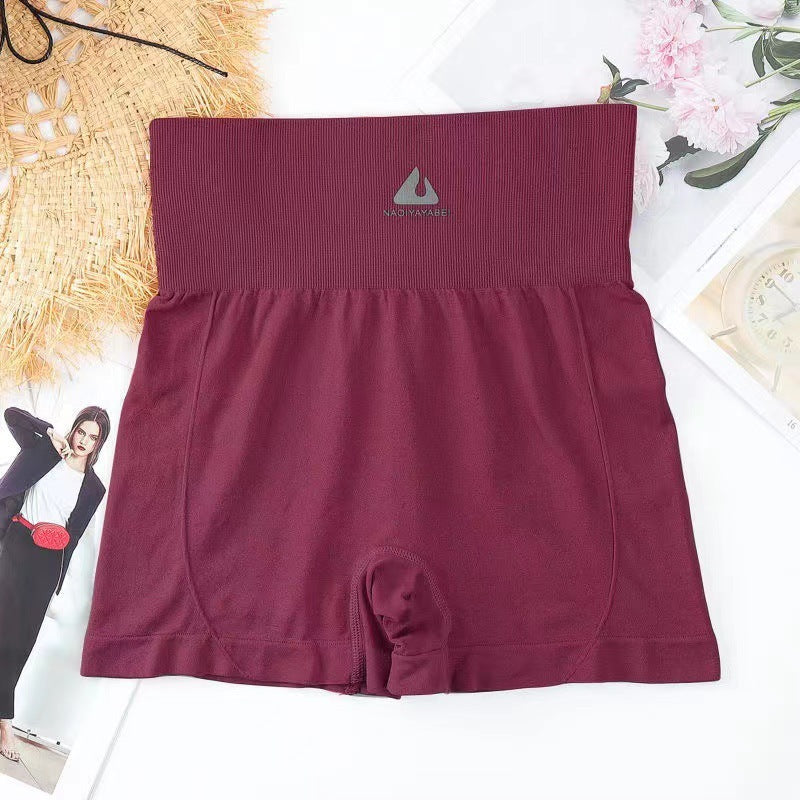 Women’s seamless high-waist ribbed shorts
