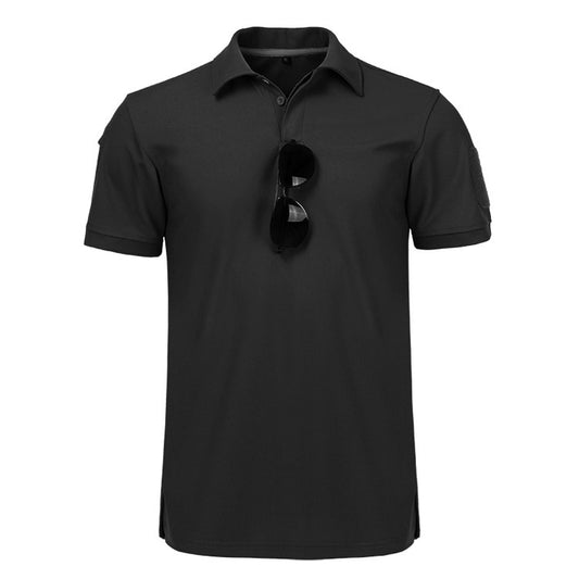 Men’s short-sleeve polo shirt with classic collar