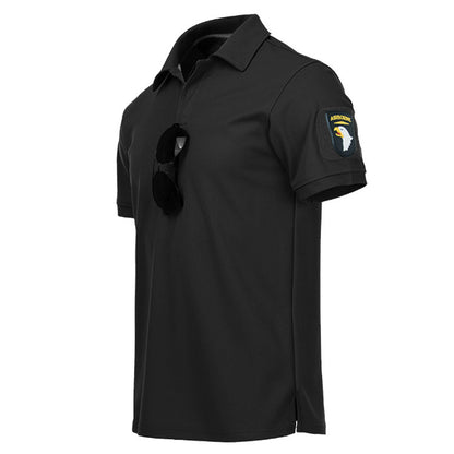 Men’s short-sleeve polo shirt with classic collar