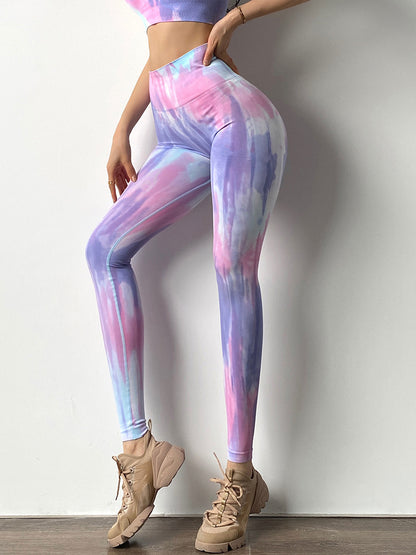 Women’s seamless gradient high-waist leggings