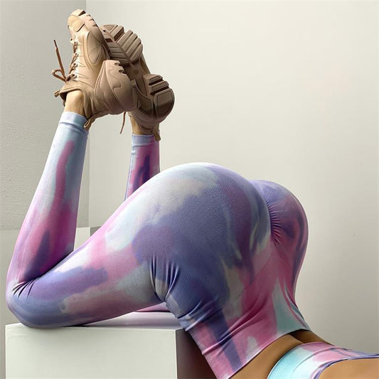 Women’s seamless gradient high-waist leggings